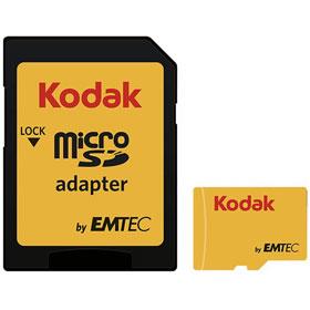 Emtec Kodak UHS-I U1 Class 10 microSDHC 32GB With Adapter